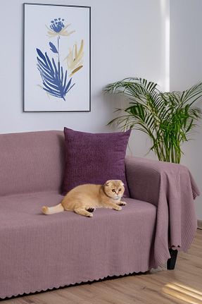کاور مبل صورتی میکروفیبر Latuda Home - کد 895140301