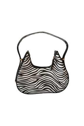 کیف دوشی مشکی زنانه چرم مصنوعی GÇA Moda - کد 895154658