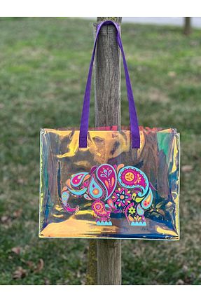 کیف ساحلی رنگی Beach Time - کد 896561613