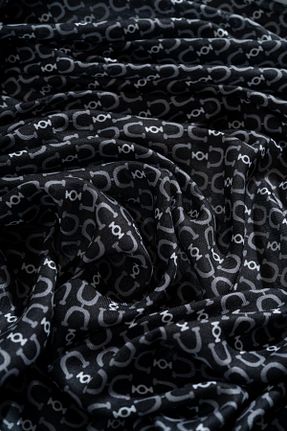 روسری طوسی پلی استر JAWEL - کد 834817242