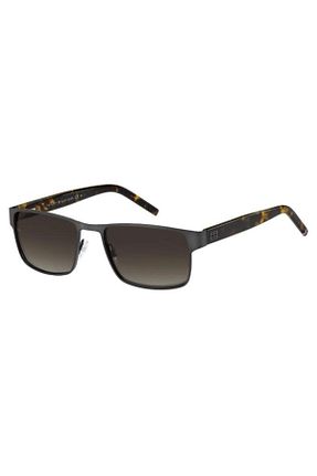 عینک آفتابی قهوه ای مردانه 57 Tommy Hilfiger - کد 701534841