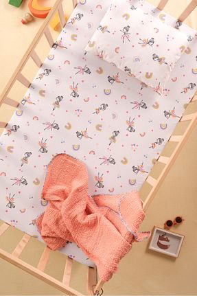 ملحفه کودک و نوزاد نباتی Poplin Bondberro - کد 896567500