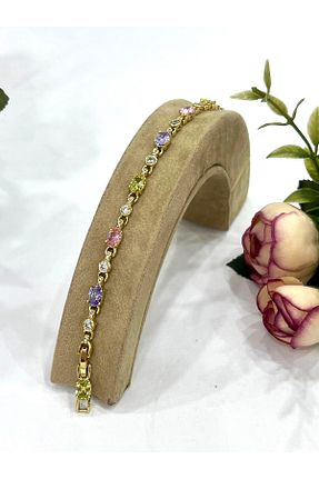 دستبند استیل (فولاد) طلائی زنانه استیل (فولاد) XUPING JEWELRY - کد 895400734