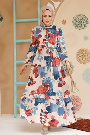 لباس حجاب بنفش زنانه رگولار Neva Style - کد 895255436