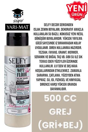 رنگ اکریلیک طوسی SEYFİKİRTASİYE - کد 895259728