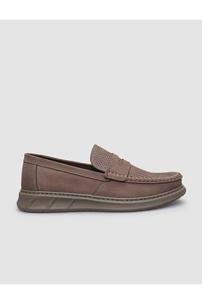 کفش کژوال بژ مردانه چرم خالص Cabani - کد 837928260