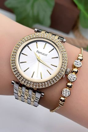 ساعت مچی زنانه 40 میلی متر Ferrucci - کد 286013893