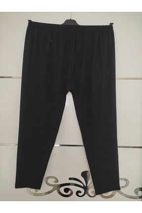 ساق شلواری سایز بزرگ مشکی زنانه بافتنی TOKSOY - کد 895392717