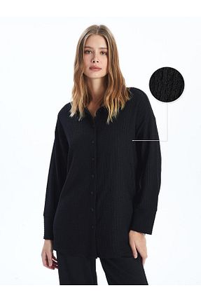 تونیک مشکی زنانه بافتنی LC Waikiki - کد 895384359