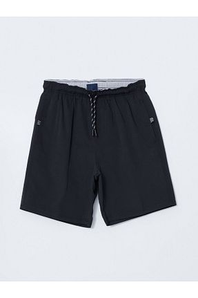 شلوارک ساحلی سبز مردانه پلی استر LC Waikiki - کد 896785953