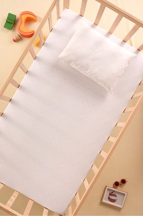 ملحفه کودک و نوزاد سفید Poplin Bondberro - کد 896788864