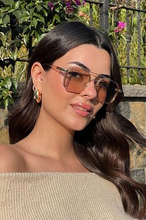 عینک آفتابی صورتی زنانه 56 Roger Bacon - کد 829731104
