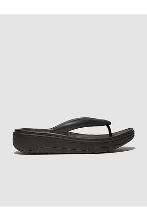 دمپائی مشکی زنانه پاشنه تخت Fitflop - کد 829238135