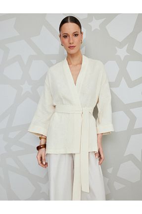 کیمونو و کافتان نباتی زنانه پنبه ای Koton - کد 884807006