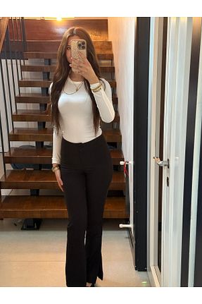 بلوز سفید زنانه ساده BRN Butik - کد 895448774