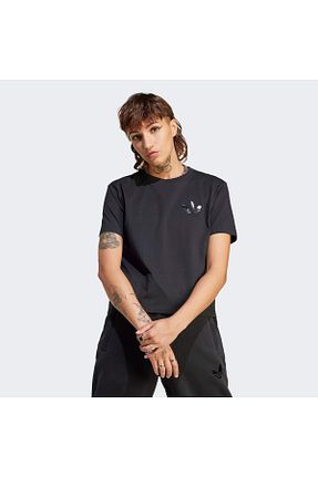 تیشرت مشکی زنانه Relaxed adidas - کد 838684826