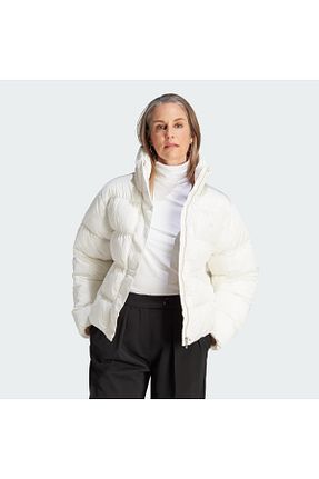 کاپشن سفید زنانه اورسایز adidas - کد 853027367
