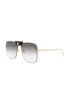 عینک آفتابی مشکی زنانه UV400 ALEXANDER MCQUEEN - کد 150580477