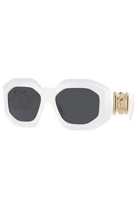 عینک آفتابی سفید زنانه UV400 Versace - کد 311766958