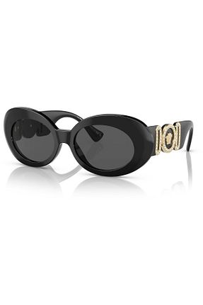 عینک آفتابی مشکی زنانه UV400 Versace - کد 742733843