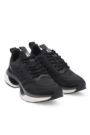 کفش اسنیکر مشکی مردانه بند دار Slazenger - کد 829725533