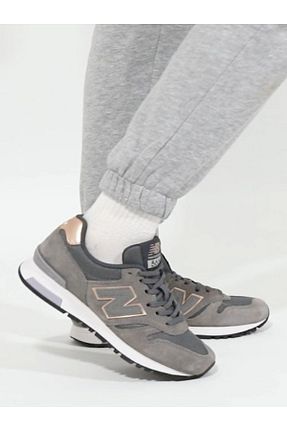 کفش اسنیکر طوسی مردانه بند دار New Balance - کد 849763734