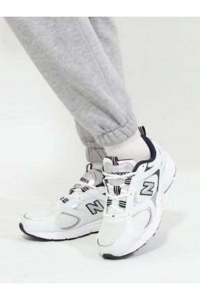 کفش پیاده روی سفید زنانه پارچه ای New Balance - کد 778802454