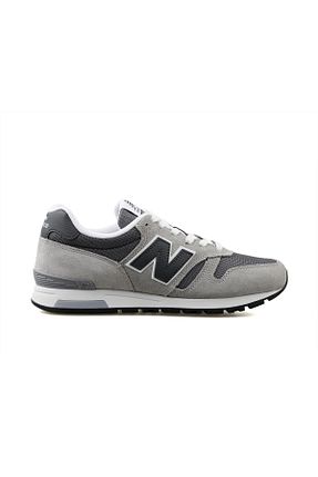 کفش اسنیکر طوسی زنانه چرم اصل New Balance - کد 895568669