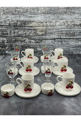 فنجان قهوه سفید 6 نفره YzHome - کد 895586361