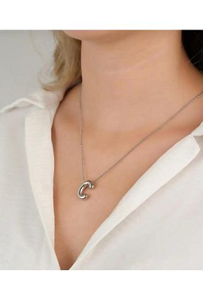 گردنبند استیل ( فولاد ) طوسی زنانه استیل (فولاد) ZÜMRA - کد 895615338