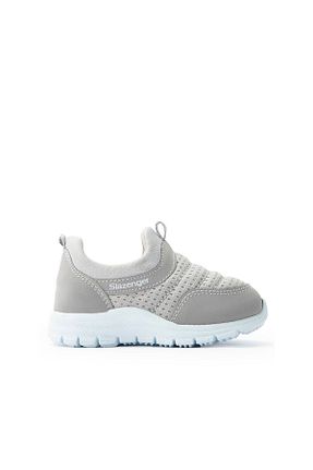 کفش اسنیکر طوسی بچه گانه بدون بند Slazenger - کد 896978809
