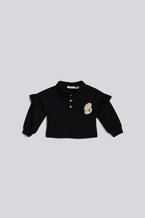 سوئیشرت مشکی بچه گانه ساده GB Baby - کد 896948579