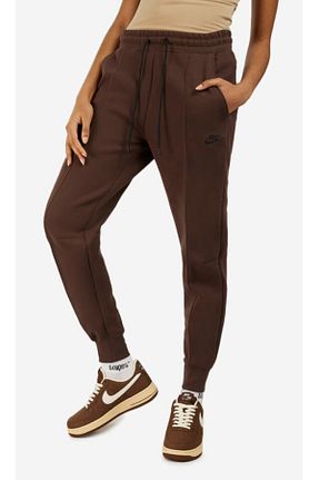 شلوار کرمگن قهوه ای زنانه پاچه تنگ Nike - کد 895623180