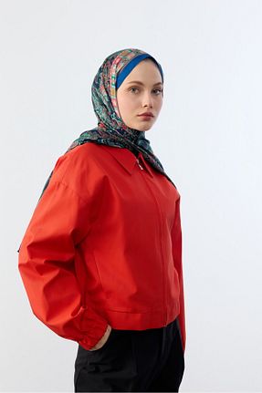 شال آبی زنانه پنبه پلی استر MİRSOY SCARF - کد 895614539