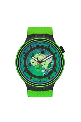 ساعت مچی سبز زنانه 46-50 میلی متر Swatch - کد 155347719