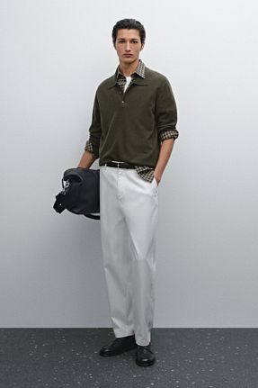 شلوار مردانه پنبه ای Massimo Dutti - کد 895639748