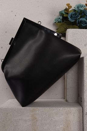 کیف پورتفوی و کلاچ مشکی زنانه weem bag - کد 895660971