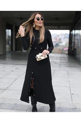 لباس مشکی زنانه بافتنی Genel Markalar - کد 897385015