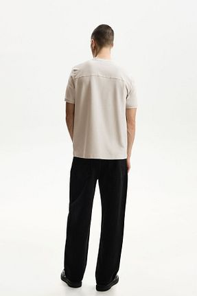 تیشرت طوسی مردانه Relaxed Bershka - کد 895601417