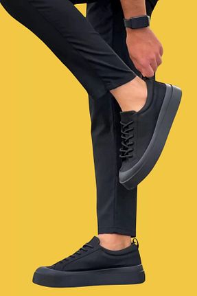 کفش کژوال مشکی مردانه چرم مصنوعی shoecide - کد 880965264