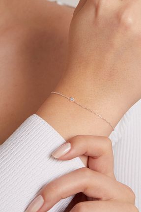 دستبند نقره زنانه 925 عیار Elika Silver - کد 839476962