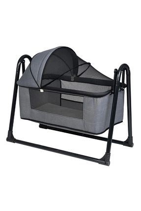 گهواره طوسی پارچه ای Mimma Baby - کد 895721205