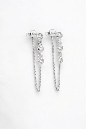 گوشواره نقره زنانه 925 عیار jelux silver - کد 742903104