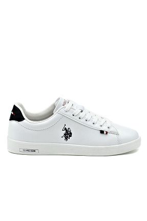کفش اسنیکر سفید زنانه بند دار U.S. Polo Assn. - کد 904223951