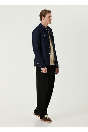 پیراهن آبی مردانه رگولار Dries Van Noten - کد 897187009