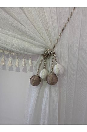 اکسسوری پرده قهوه ای lovelyhome35 - کد 287733245