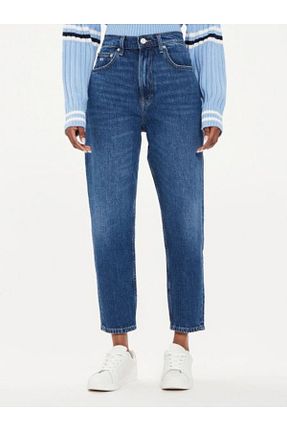 شلوار جین سرمه ای زنانه پاچه تنگ Tommy Hilfiger - کد 841917346