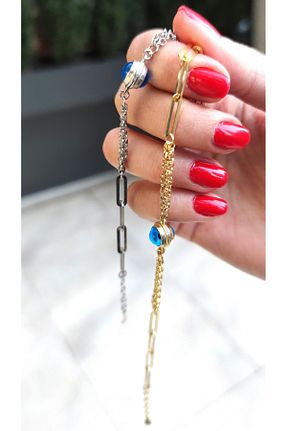 دستبند نقره سفید زنانه 925 عیار lpsankara - کد 895903227