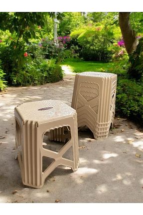 چهارپایه بژ Perilla - کد 895912995