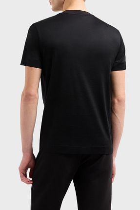 تیشرت مشکی مردانه رگولار Emporio Armani - کد 897204800